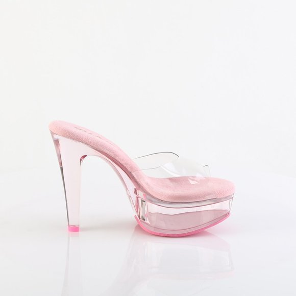 Fabulicious Martini 501 Baby Pink Heels - Picture 5 of 5